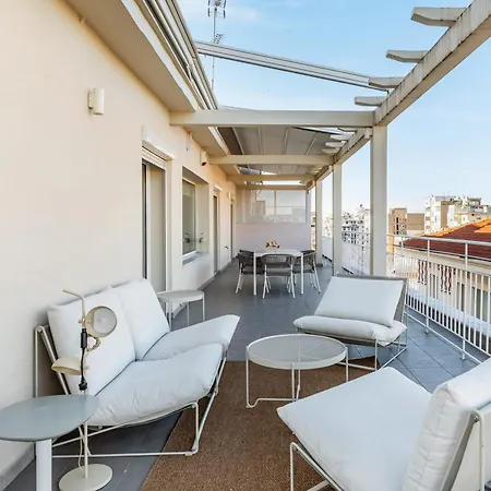 Appartamento Apollo, Luxe Aristotelous Penthouse, View Salonicco