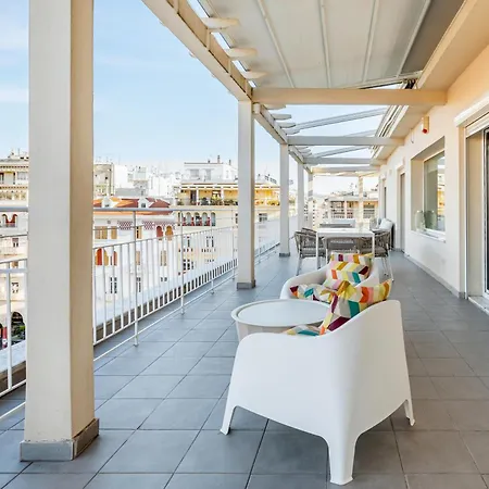 Apartman Apollo, Luxe Aristotelous Penthouse, View *
